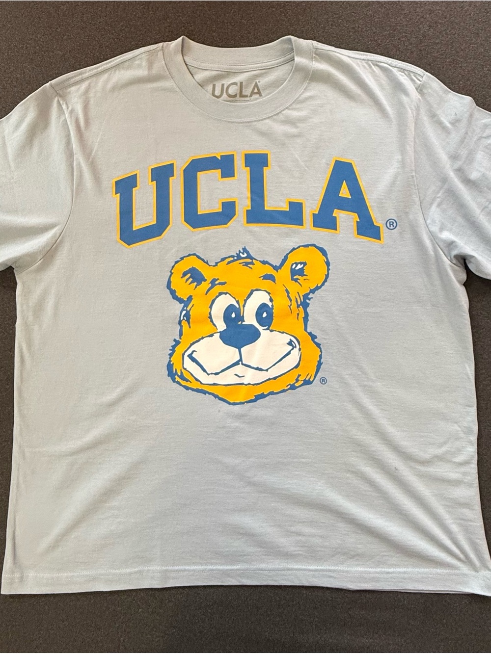UCLA Golden Bear Logo Short Sleeve Tee - White/Blue/Gold